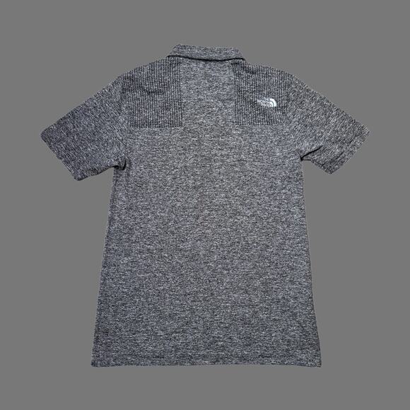 The North Face SS Engine Polo Men's Gray Size S EUC - Picture 4 of 7